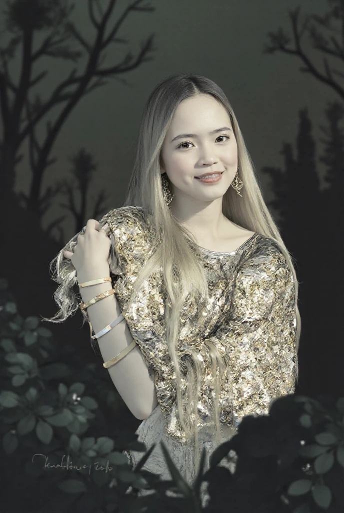 natural lighting::1 smiling::1 natural features::1 35mm lens::1 global illumination::1 uplight::1 dof --ar 16:9 --q 2