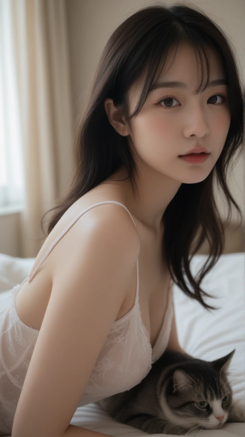 8K, Ultra-high resolution, Highest quality, masterpiece, 三分割法によるphotograph,Surreal, photograph, 1 Girl, (s old:1.3), pretty girl, Cute face, Beautiful eyes in every detail, 細かくdetailedに,masterpiece,One Girl:1.2, Japan Female Announcer, whole body,blank expression,Black Hair,Bob with bangs,ballet,Ballet Eco Stume,(tutu), gym,from behind,Captivating ass,Spanking,Delicate and smooth skin, Realistic Skin, Perfect and beautiful face ,完璧でCute face, Skin with attention to detail, Perfect limbs、Narrow waist、Thin legs)、Browsing Caution,Beautiful leg line beauty,Looking at the audience、beauty,Long neck、(((Ideal body type))),A cup small breasts :2,、Portraiture:2、Perfect Anatomy、鮮明なdetailed、detailed、Surreal、Light and shadow,Strong light