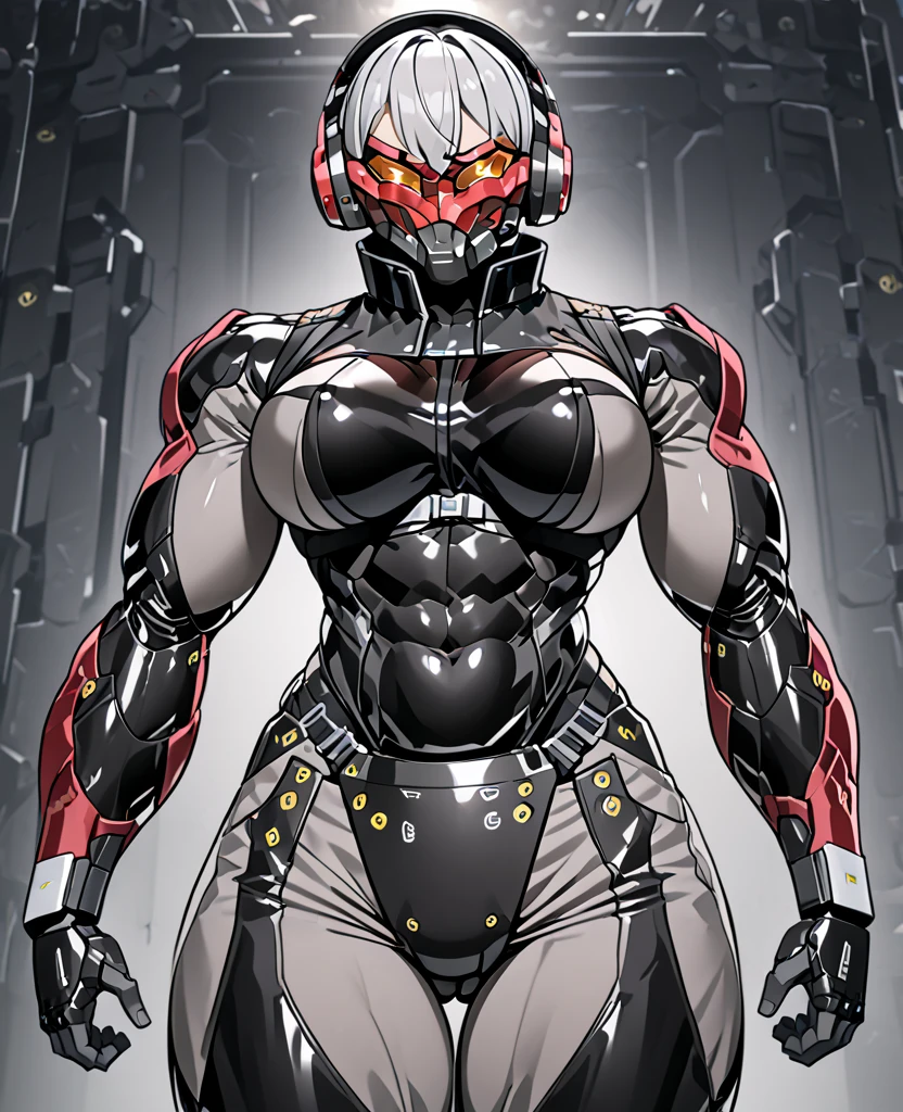 <lora:haven_trooper:1>, haven_trooper, 1girl, masterpiece, simple background  <lora:yojiShinkawaStyle_offset:1>, shinkawa youji, monochrome,  thighs,  (covered nipples:0.7),