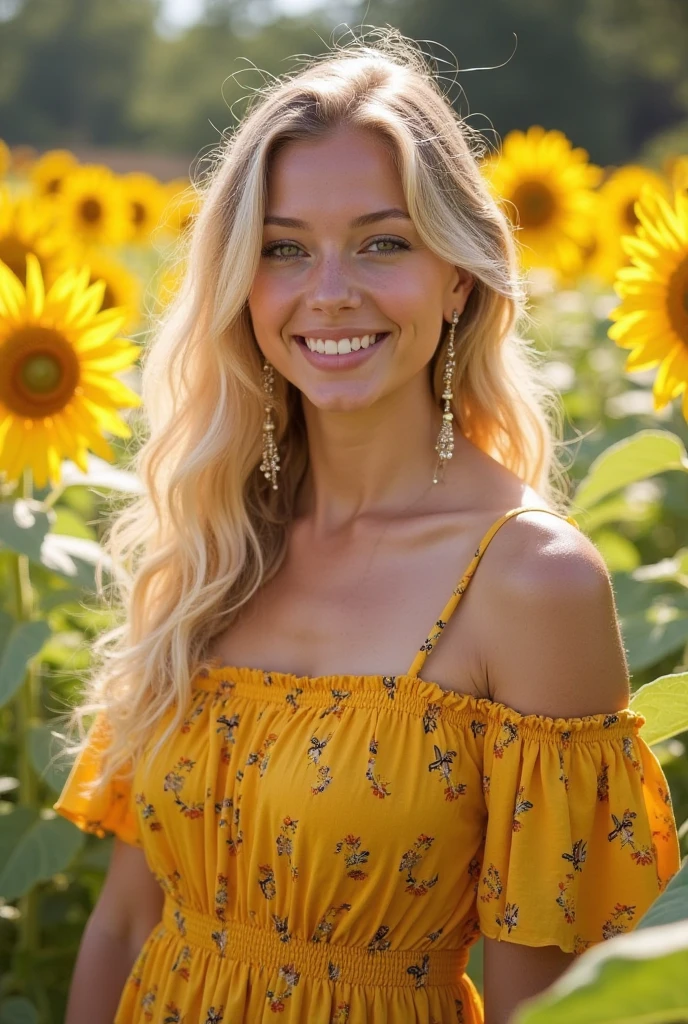 DEN_blake_blossom
walking through a field of sunflowers wearing a summer dress and sun hat, field, sunflowers, summer, scenic
bokeh, f1.4, 40mm, photorealistic, raw, 8k, textured skin, skin pores, intricate details <lora:epi_noiseoffset2:1>, epiCRealism <lora:ClothingAdjuster3:-1.15>