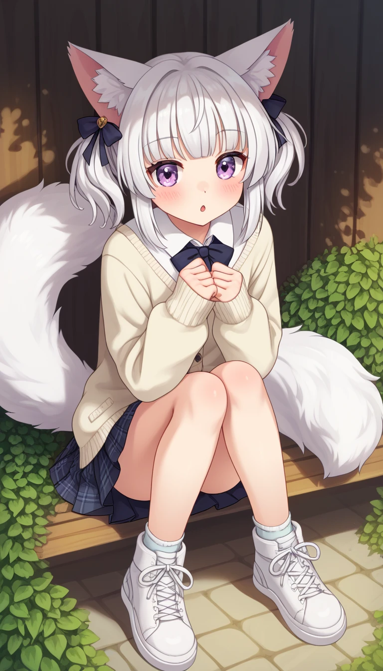 Snow Leopard Girl,Pink Eyes,Yellow long hair,Beige leopard ears,Beige leopard tail,Black leopard print,Beige leopard fur,,,Flower Hairpin,Beaded Bracelets,classroom,morning,White sunlight,View your viewers,smile,Excited face,Apply blush all over the face,Draw the whole body,Hairy all over,Completely naked,Naked,Naked,Completely nakedのまま,Embarrassed expression,Full Body,Bullying,Bullyingられっ子,Being bullied,Sexual violence,