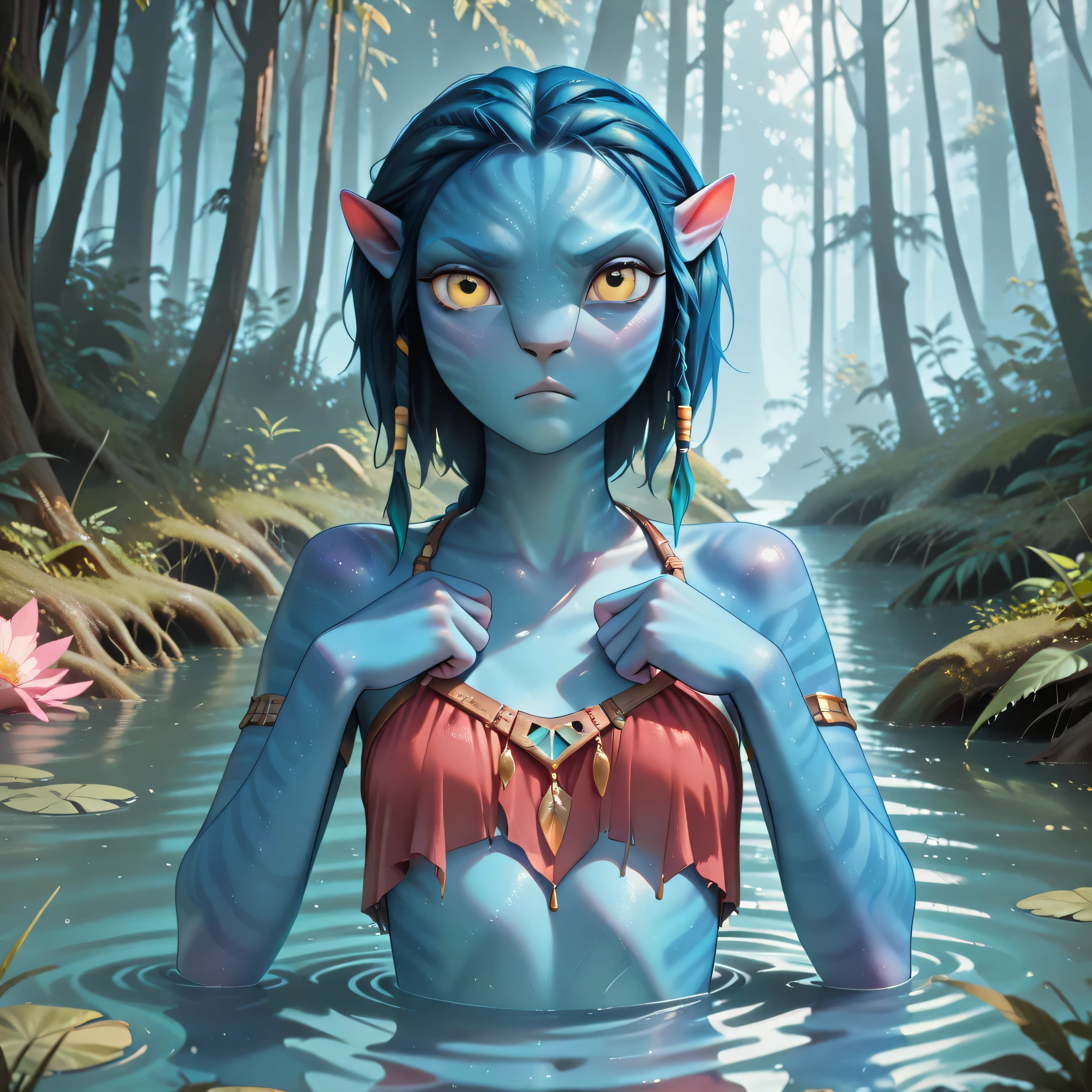 Neytiri from the movie Avatar