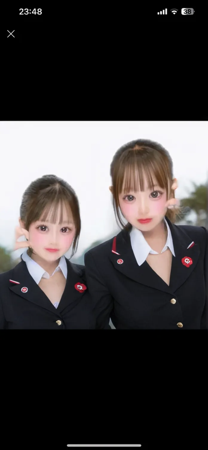 Red Hair Girl、Pink girl