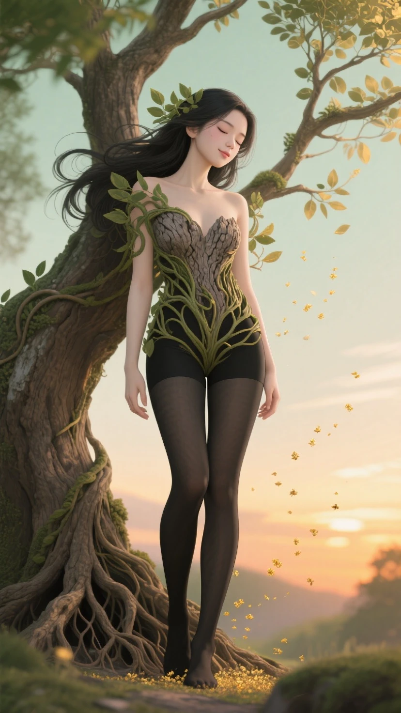A sunflower shaped sculpture, fantasy art, Dreamscape, dreamy, Fairy Tales, concept art, surrealistic, Magic Realism Style, whimsical, (Motion Blur), (best composition), ultra-wide-angle, octane render, enhance, intricate, (best quality, masterpiece, Representative work, official art, Professional, unity 8k wallpaper:1.3)