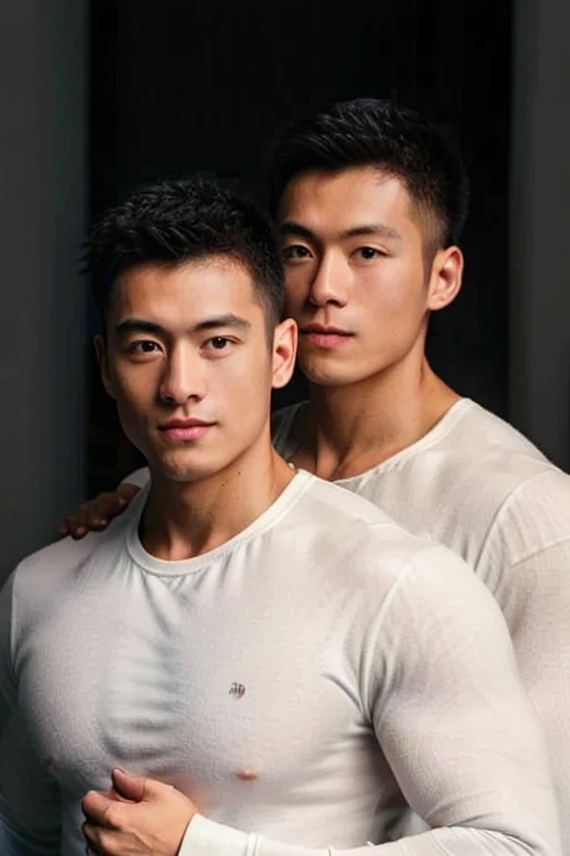 (1人:1.7), ((Male model)) Warm skin, Masterpiece, Best quality, The most beautiful man in the world, Handsome male model, An attractive man,Aesthetic for 18-24 year olds, Blooms in spring, Green fields, Spring, uni, green trees, flower, Blue sky, Sturdy and beautiful young man in white pajamas, white jockstrap, White cloth, A shirtless jacket over the shoulder, (Male focus), ((Smooth body)), Super beautiful, Dynamic, Cool and seductive poses, Dramatic lighting, Full body photo, Young face, Whole body, Hairless body, Thin and tall, fit body, Dominant, Fair or fair-skinned, Young face, Firm body, High definition, natural flesh tones, Soft light, Highly detailed, looking at viewert, Photography, Detailed skin, Real Human, Realistic, photo-realistic, insanely details, detail in face, Minimalist hype, Surrealist hype, Cinematic, Telephoto, Intricate lighting details, Highly detailed, Highly detailed, Digital painting, art stations, concept-art, smooth, Sharp focus, illustration, Unreal Engine 5, 8K, Art by Ross Tran and Greg Rutkowski and Alphonse Mucha, hyper HD, 8K, yes, show only male.8K Ultra HD, Digital SLR, poor lighting, High quality, filmgrain, Fujifilm XT3,novel cover,Sizzling romance,Black hair and emerald green eyes,