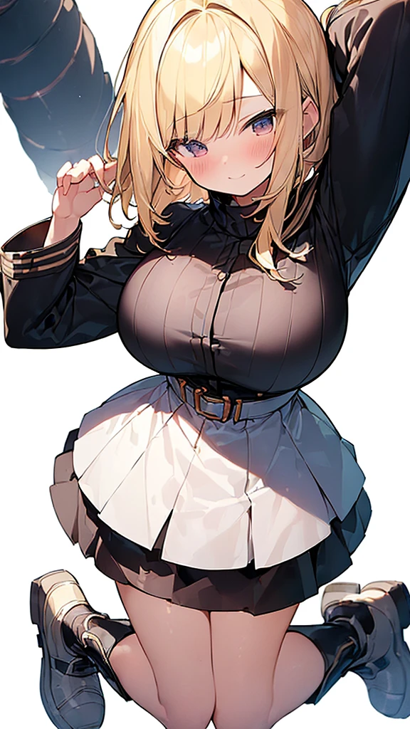 Marisa from Touhou Project Wearing a dancer's outfit With one eye closed