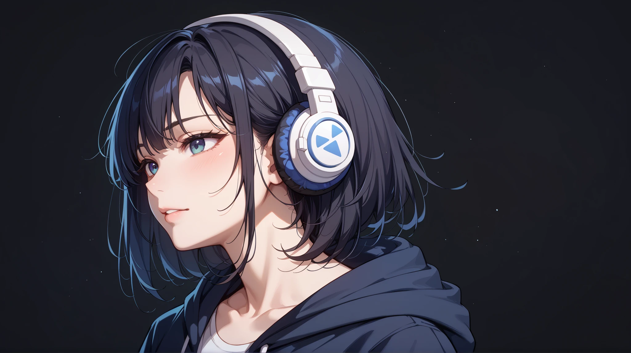 (masterpiece, best quality), 1girl, solo, looking at viewer,
 <lora:Angry Ex-GF (Stopman):0.75>,
angryexgf, (red eyes:0.7), brown eyes, black hair, short hair, bob cut, forehead, sidelocks, parted hair, tsurime, medium breasts,
(street wear, hoodie, shorts, sneakers, headphones, colorful clothing, long sleeves, cleavage, baseball cap:1),
expressionless, closed mouth,
adjusting hair, hand up,
upper body, portrait,
nature, lampost, tree, park