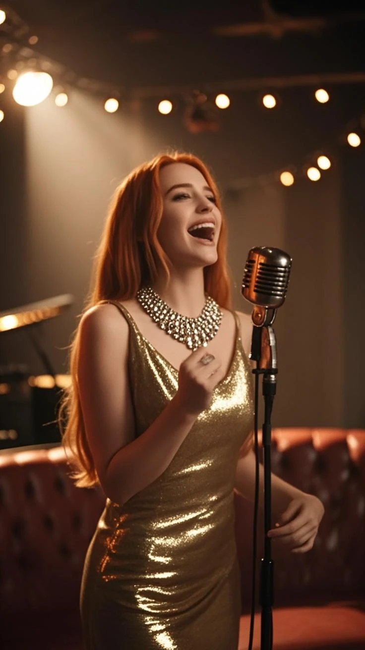 She is a singer.