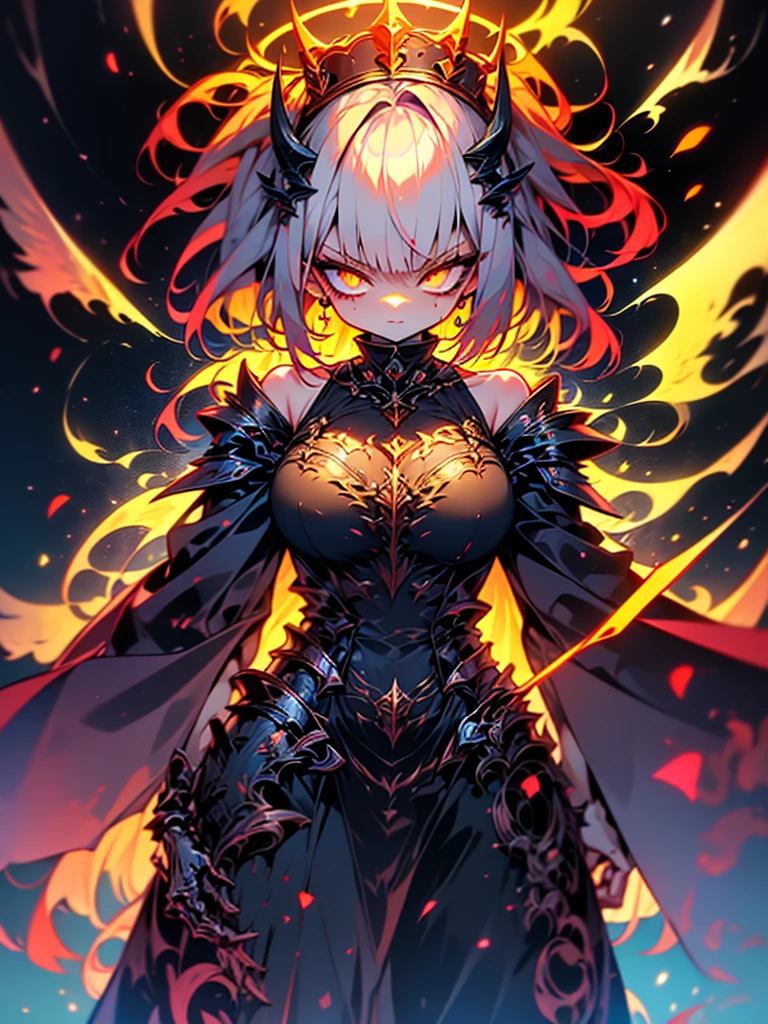 Vector digital art, centralized image in an amazing illustration of a charming perfect girl in black and white only, with the only piece in color being a red accessorie but just one and nothing else, in the center of this piece of art is the majestic hyperdetailed dragon, watercolor professional style