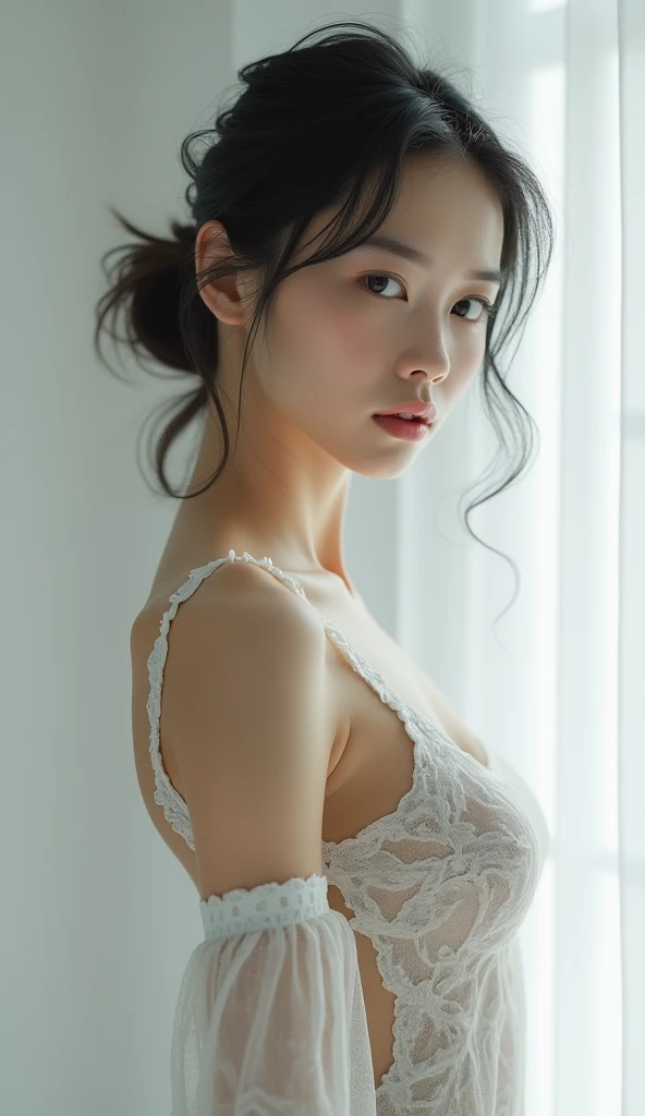 Asian in very sexy position naked