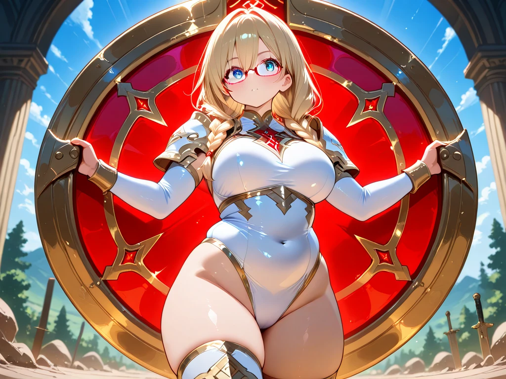 best quality, ultra-detailed, (1girl, solo, supersailormoon, double bun, twintails, circlet, jewelry, earrings, choker, red bow, white gloves, elbow gloves, miniskirt, thick arms, thick thighs,relaxed posture, elbows extended, standing, smile, knees ,,,),, (crystal movies style:0.8)