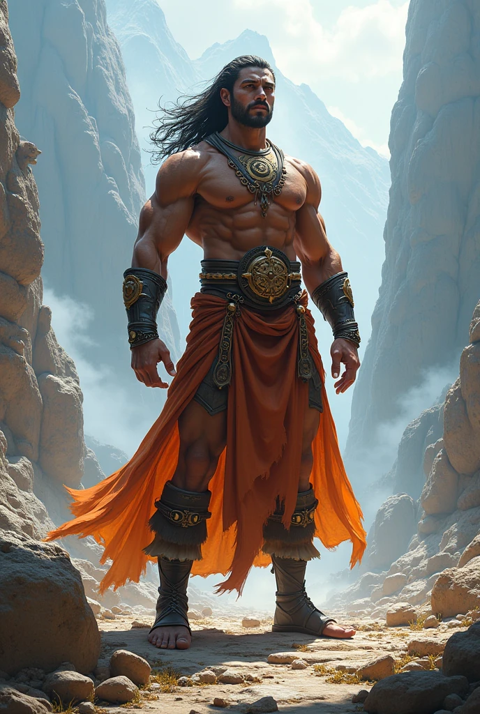 Real Surya putra Karn from Mahabharat with Suryatilak