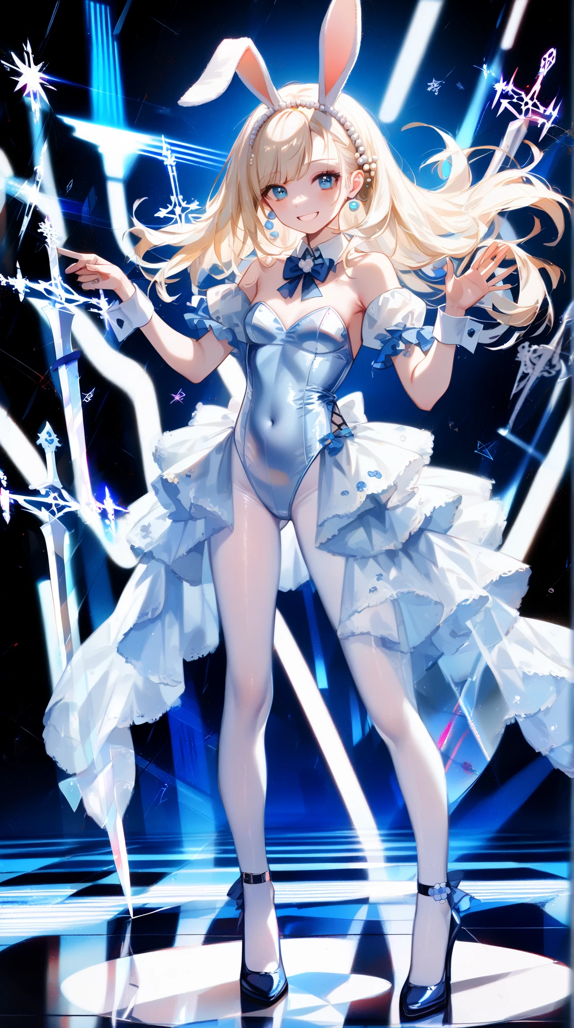 beste-Qualit, ultra highres, 1 fille, Violet Evergarden, mignonne, completely naked, Flawless hands, tire la langue, (aegyo sal: 1), (cheveux blonds platine: 1), ((puffy eyes)), in search of the viewer, corps entier, Facing forward