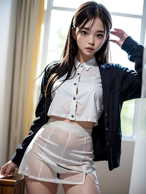 1 woman l、(very beautiful)、(beautiful face:1.5)、(stand:1.4)、(I got shot in the knee.)、(detailed face:1.5)、(detailed eyes:1.2)、(detailed lips:1.2)、(detailed nose:1.2)、(Lift up your skirt and expose your panties....:1.5)、(high school :1.5)、(plaid skirt:1.3)、(white panties:1.5)、(school sweater)、(bare legs)、(brown hair)、(Sidewalk in Shibuya)、(In SFW:1.7)、(night:1.4)