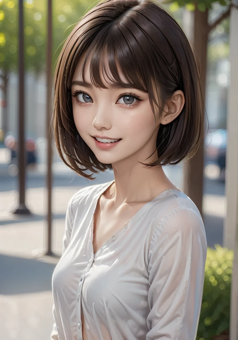 Beautiful lawyer、(alone, 40 years old、Ultra detailed face、Detailed lips、Detailed eyes、double eyelid、Brunette bob hair, color々なcolorのブレザー、White dress shirt、Tight micro mini skirt)、Reading at a desk、at the library、Perfect hands, Perfect Fingers, Perfect breasts, Exactly, Perfect body, Perfect Face, Perfect Image Realism, Detailed Background, Detailed costume, maikurobiki、Unbuttoned shirt、Lewd Librarian、Hyperrealism、Photorealistic、Unreal Engine、Maximum resolution 8K, (masterpiece), Very detailed, Professional