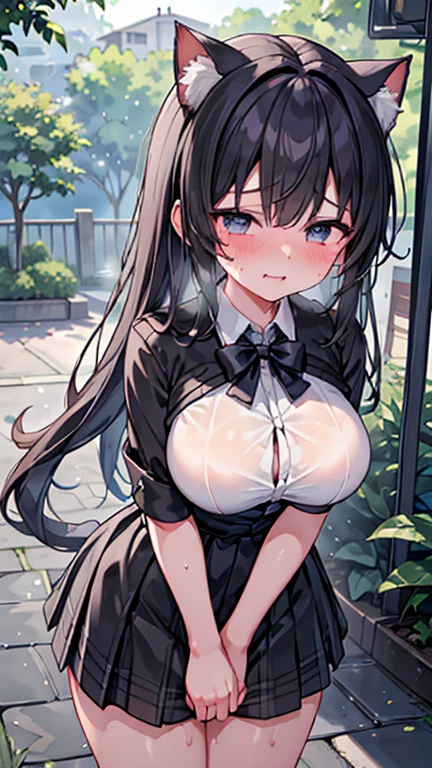 pieces fly、masterpiece、highest quality、Super detailed、High resolution、High resolution、8K portrait、Unity 8k壁紙のHigh resolutionCG、unity 8k wallpaper、cute type little:1.5、:1.5、Highly detailed CG unity 8k wallpaper、realistic、real person、cute type little、 portrait photography、shiny skin、High resolution、(:1.2)、(1 girl)、beautiful clear eyes、very detailed explanation、delicate face、nice lips、slender body、Same with big breasts thin waist、thin legs、(garden:1.6)、1 girl, cute type, perfect face, seriously, (blush:1.5),((There are a lot of people nearby:1.4))Same with big breasts,((Mini Cart Nurse Wear:1.2)),(((clothing lift:1.5))), (((I have nipples))), Detailed description vagina,show vagina,spread legs,spread ,((cum in vaginas:1.2))、(:1.2)