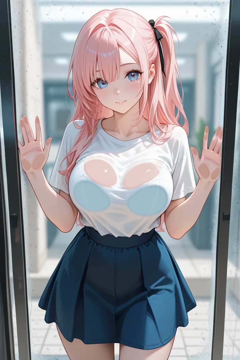 highquality illustration, masterpiece, very delicate and beautiful, attractive girl,((gymnastics leotard,tight-fit
 leotard,long sleeve leotard,long sleeve leotard,high leg leotard,athletic leotard)),thin,slender body,slim,high school,gymnasium,gymnastics club,locker room,beautiful eyes,(masterpiece, best quality:1.2), highres, extremely detailed CG unity 8k wallpaper, perfect lighting, Colourful, ultra-high res,4K,ultra-detailed, photography, 8K, HDR,  s,cowboy shot,