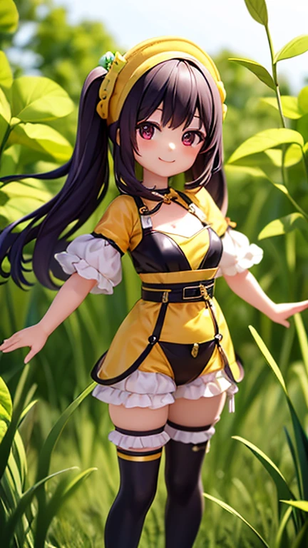 Cartoon girl with black hair and orange dress holding blue spoon, good smile company anime style, render of a cute 3d anime girl, anime moe art style, Loli, style as nendoroid, Cute! C4D, anime chibi, Nendoroid 3D, small curvaceous loli, nagatoro, Cute anime, Close-up of a doll wearing a blue dress and a white shirt, good smile company anime style, small curvaceous loli, cute character, cute kawaii girls, style as nendoroid, Cute anime, nendroid, Anime figure, Nendoroid 3D, Cute! C4D, adorable expression, Cute anime girl, Anime figur, Cute pose