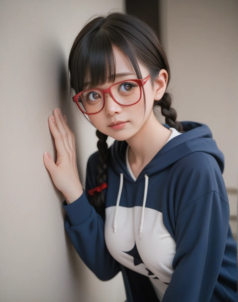 Chiaki oogaki, female, age, dark blue hair, yuru camp