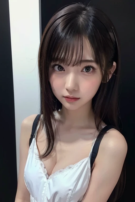 (masterpiece, the best_quality, Super detailed, 8k, ultra high definition, flawless:1.latin blue hair, blue hair,cat-Woman,, cat ears, glowing pink eyes, Shy, Compliant, Blushed, Wet oily skin, on top of bed, big胸, heart tattoo above, , big腿粗, Beautiful hip curve, 巨big, Tik, tight skin, scantily clad, lace, collar, facing the audience, Windows, bedroom, midnight, Sexy,,japanese goddess, Cardigan shirt, korean girl, 美丽的asian girl, V-shaped bust clothes, low cut,巨big,Expose the upper half of the chest,not compact,下垂的big胸,Gorgeous Chinese model, Beautiful young Korean woman, Japanese model, thick lips,duck mouth,asian girl, Beautiful young Korean woman, wearing shirt, beautiful korean woman, 坐on top of bed, Looking to the future,巨big,big,up,protrait photo,super closeup,face camera,Take photos carefully