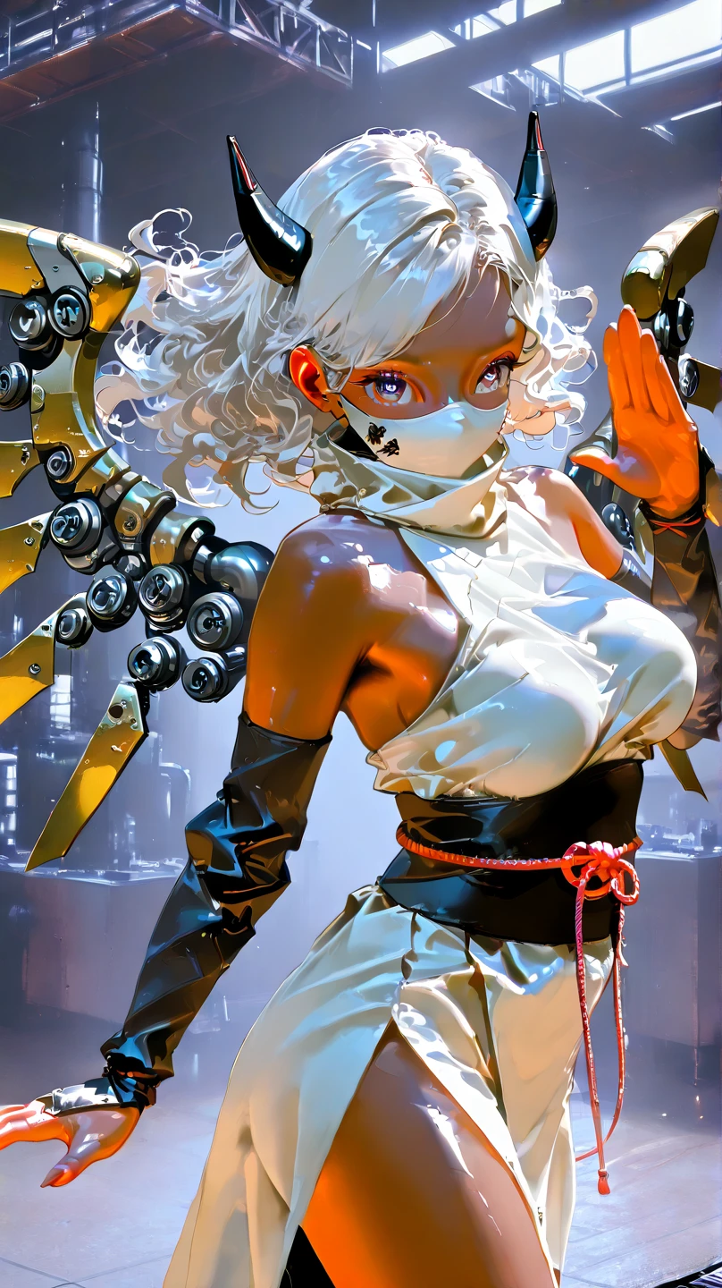 (((best quality))), (((masterpiece))), (Ultra-detailed:1.3), (Highres), Amazing, intricate, illustration, (artgerm:1.2), (((extremely detailed wallpaper 4k CG unity))), official art, original, intense angle, sunlight, (high contrast:1.2), (colorful), cinematic lighting, (an extremely detailed and beautiful:1.33), ((young  female model)), (cute:1.33), sitting, ([diamond:1.3|eyes]:1.2), big round eyes, v-shaped_eyebrows, long white eyelashes, (seductive laugh), ([opal:1.9|gradient_hair:1.3]:1.2), (hair dripping:1.25), (detailed super oily shiny skin:1.2), (skin dentation:1.2), ([wet:0.8|mucus]), armpits, (detailed hands and fingers:0.9), simple clothes, backless, (pleats:1.2), cross_necklace, (white lavender [school open back plunging shirt:0.3]:1.3), (medium breasts:1.15), (innerboob cutout:1.2), (inguinal cutout), no panties, (sketch:0.8),the 2D anime girl sits on a giant toadstool, surrounded by giant mushrooms and colorful butterflies,no shoes,(wet) clothes,(wet) thighhighs,She has a curious and adventurous expression on her face,as she explores the strange and wondrous garden. (blush),Her hair is styled in pigtails, the color of candyfloss, adorned with a pair of oversized bows. She holds a lollipop in one hand, and a butterfly in the other hand. The atmosphere is whimsical and playful, it's clear that she is in her element and enjoying the moment of the fantastical garden.,specter \(arknights\), red_eyes 1girl, bangs, bare_shoulders, breasts, cloud, detached_sleeves, hair_between_eyes, long_hair, looking_at_viewer, medium_breasts, red_eyes, silver_hair, solo, very_long_hair, white_headwear(nsfw:1.0)(wet_clothes:1.3)(very_large_breasts:1.4)(female fluid ,steam,(blush,sound_effects,twitching,trembling,trembling,bouncing breasts,Untidy hair,steaming_body:1.1)   (cun in face:1.2)(nsfw:1.0) (nude:1.0)(nipples:1.5)(pussy:1.5)(stationary_restraints:1.2) plug, medium breasts,(looking at viewer:1.2)(spoken heart,spoken blush:1.2), juice:1.3),(female fluid ,steam,(b