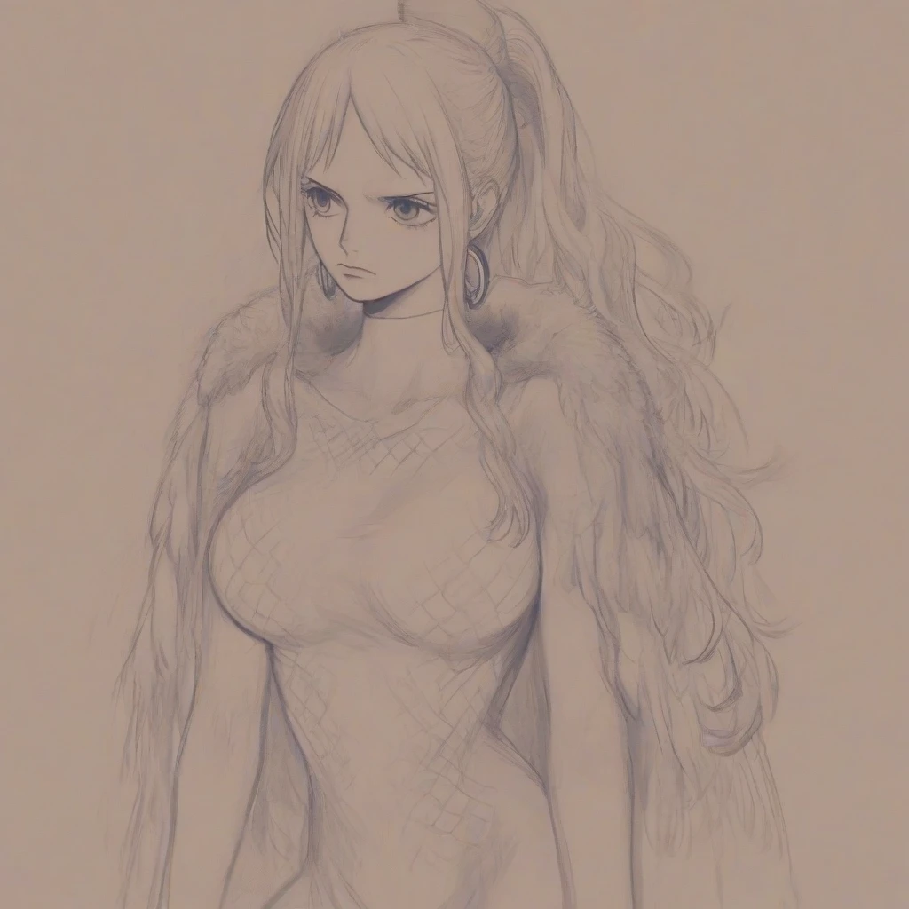1old woman,(solo),40 years old,medusa hair,(white background,line drawing),(naked),long hair,white hair,angry,cowboy shot