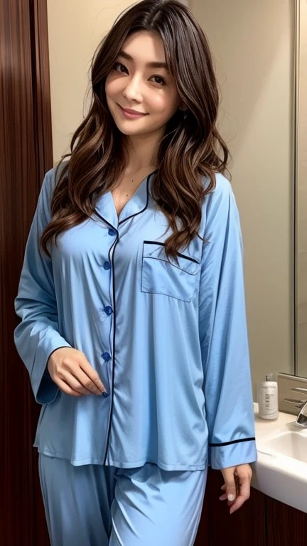 Simple yet very Beautiful thai+korean girlof age 20, smiling, she is properly dressed in Salwar Kameez, she is very happy, she comes from a poor family, but she is very beautiful,she has large chest, she is very innocent and homely and caring, her deep love for humanity expressed in her eyes.