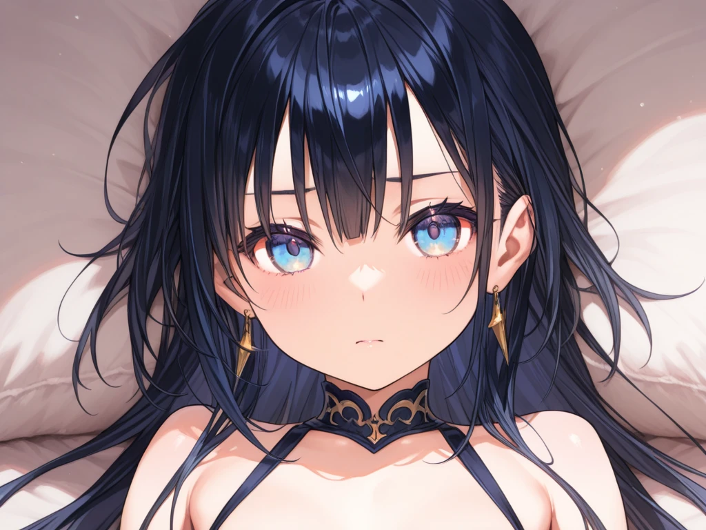 (masterpiece), best quality, highly detailed faces, (SHARP details), 4k, highly detailed, expressive eyes, SHARP detail expressive eyes, (SHARP detail perfect face), ((dark skin)), long hair, ((young girl)), ((flat chest)), (9 years old girl), child-prostitute,