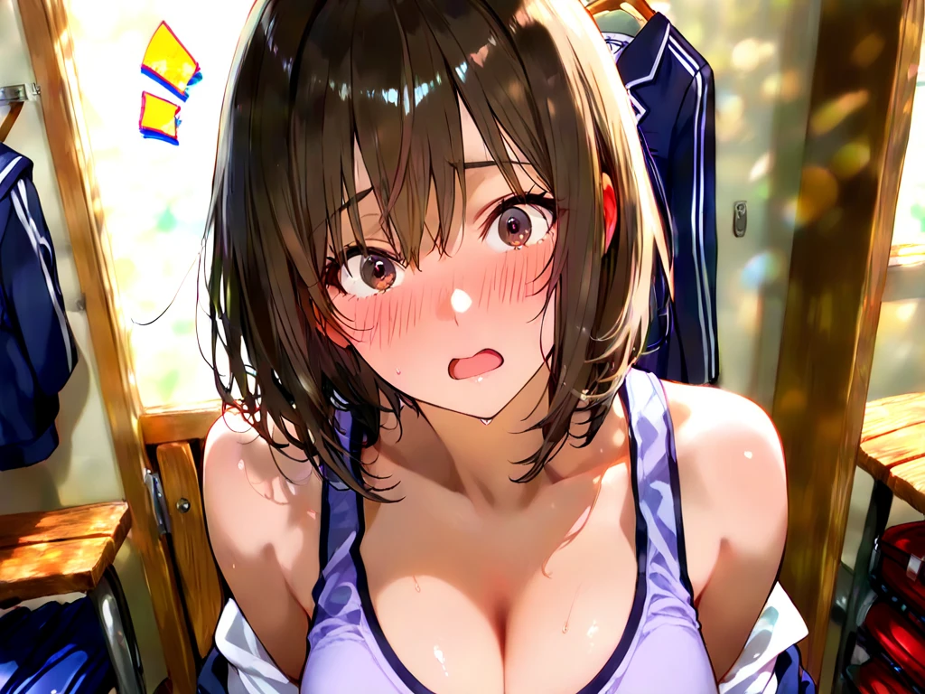 (((pixel perfect, detail perfect))), alone, 1 girl, Misaka Mikoto, ((naked)) , bow, looking at the viewer, closed mouth, Upper body、(Breast Exposure、Nipple exposure)、(Small breasts、Small Boobs)、(((pixel perfect, detail perfect))), alone, 1 girl, Misaka Mikoto, tokiwadai , bow, looking at the viewer,, Upper body、(Breast Exposure、Nipple exposure)、((Small 、normal breasts))、smile、hot spring、bath、shower room,nose blush、Facing forward, perfect penis, detailed, Licking the tip of the penis, sucking penis, A little cum on the tip, deep Throat ,deepthroat,deepthroat / cum, Pinching POV, ahegao, I see them giving me a blowjob waking up from sleep, above my body giving me a blowjob, On all fours, doggystyle、handjob、paizuri