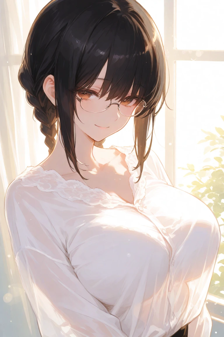 (((Masterpiece))),(((Super Detail))),(((in 8K))),(((best composition))),(((Rim lighting,Fireglow effect,deep shadow))),solo),Beautiful fingers,Detailed finger features,(Detailed hair features:1.7),(Dynamic and sexy bending pose:1.3),detailed facial features,detailed clothes features, (perky chest:1.1), (pointed chest:1.3), delicate beautiful face, Bright blue eyes, cute eyes, sparkling eyes, Big eyes, beautiful detailed eyes,double bun with glittering hair ornament:0.6,(super detailed glossy skin:1.3),slender body,goddess smile,((with sparkling eyes and a contagious smile)),beautiful posture,have a cup of coffee,black hair, red eyes, dress, bare shoulders, jewelry, collarbone, sidelocks, hairband, earrings, indoors, off shoulder, sweater, arms behind back, plant, short hair with long locks, white hairband, off-shoulder dress, sweater dress, off-shoulder sweater, red sweater, big side hair, very long side hair,(super delicate floral pattern:1.2),seductive cleavage:1.3,beautiful glossy legs,shiny red high heels,lifting dishes with cakesd,french restaurant,hustle and bustle,rising steam,(((depth of fields)))
