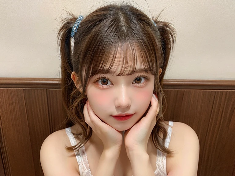 (ultra-detailliert背景、detailedbackground)、absurderes、Hi-Res、ultra-detailliert、ighly detailed、1girl in、(colourfullな数字マーク:1.3)、(Zentangle:1.2)、(Geometry:1.2)、(colourfull)、A slender、tiny body、flat body、Elementary school face