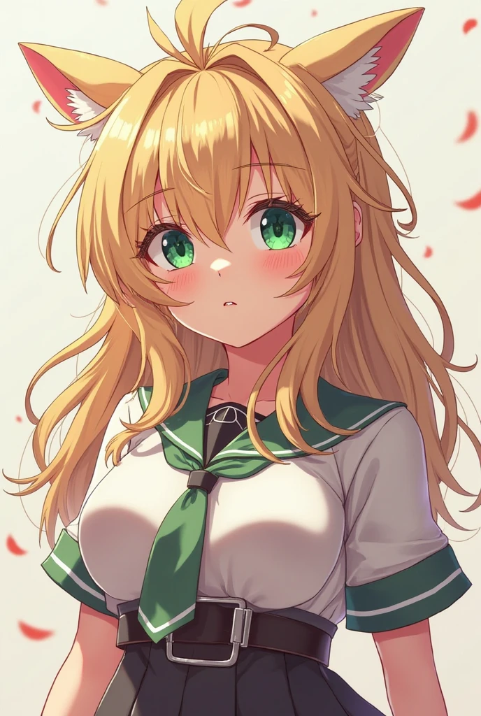 highest quality, High resolution, unity 8k wallpaper, (shape:0.8), (fine and beautiful eyes:1.6), highly detailed face, perfect lighting, Very detailed CG, (perfect hands, perfect anatomy), Pokémon Lily, Pokémon Lily, blonde hair, dull bangs, (green eyes:1.5), long hair, Braid, french Braid, high ponytail, Pokémon Lily, blonde hair, dull bangs, (green eyes:1.5), long hair, (small breasts:1.2), BREAK Braid, french Braid, high ponytail, ((flat chest)),((naked)),cum in pussy,blush, Open_mouth, smile, clavicle,female masturbation