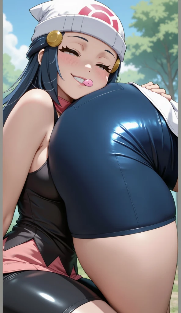  (regatta, legging preta), (medium breasts, perfect waist chest), firm breasts, Waist slender, curvy figure, sonia, black hair with high ponytail, farm, shy smile, beautiful sexy pose  in the on the farm, in front of a house