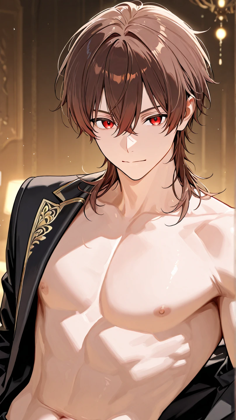 Masterpiece,very aesthetic,1boy((,zhongli)),solo,long hair in low ponytail,yellow gold eyes,male_focus,mature  male,face_focus,nude,nipples,penis,narrow_waist,gentle,wise,bangs,nsfw
BREAK 
illustrated by (guweiz:0.5) and (dsmile:0.35),cel shading,slim face,masamune shiro, casimir art
BREAK 
Steamy hot springs, gorgeous fantasy aesthetic, rich vivid color
BREAK 
elysian realm,osmanthus,floating petals,detailed key anime art,  depth of field, cinematic lighting, ray tracing, UHD, high details, high quality, award winning, super detail, (best quality,4k,8k,highres,masterpiece:1.2)