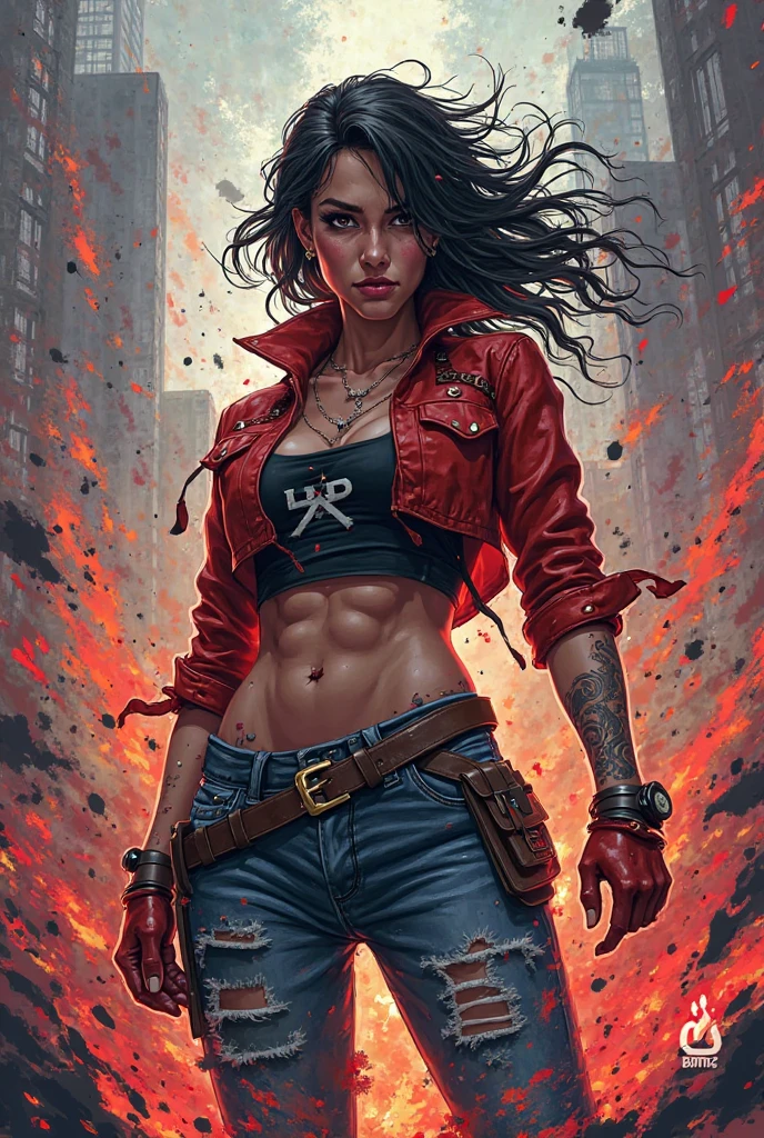 create a vintage poster like 90’s or 80’s vibe of jett from valorant