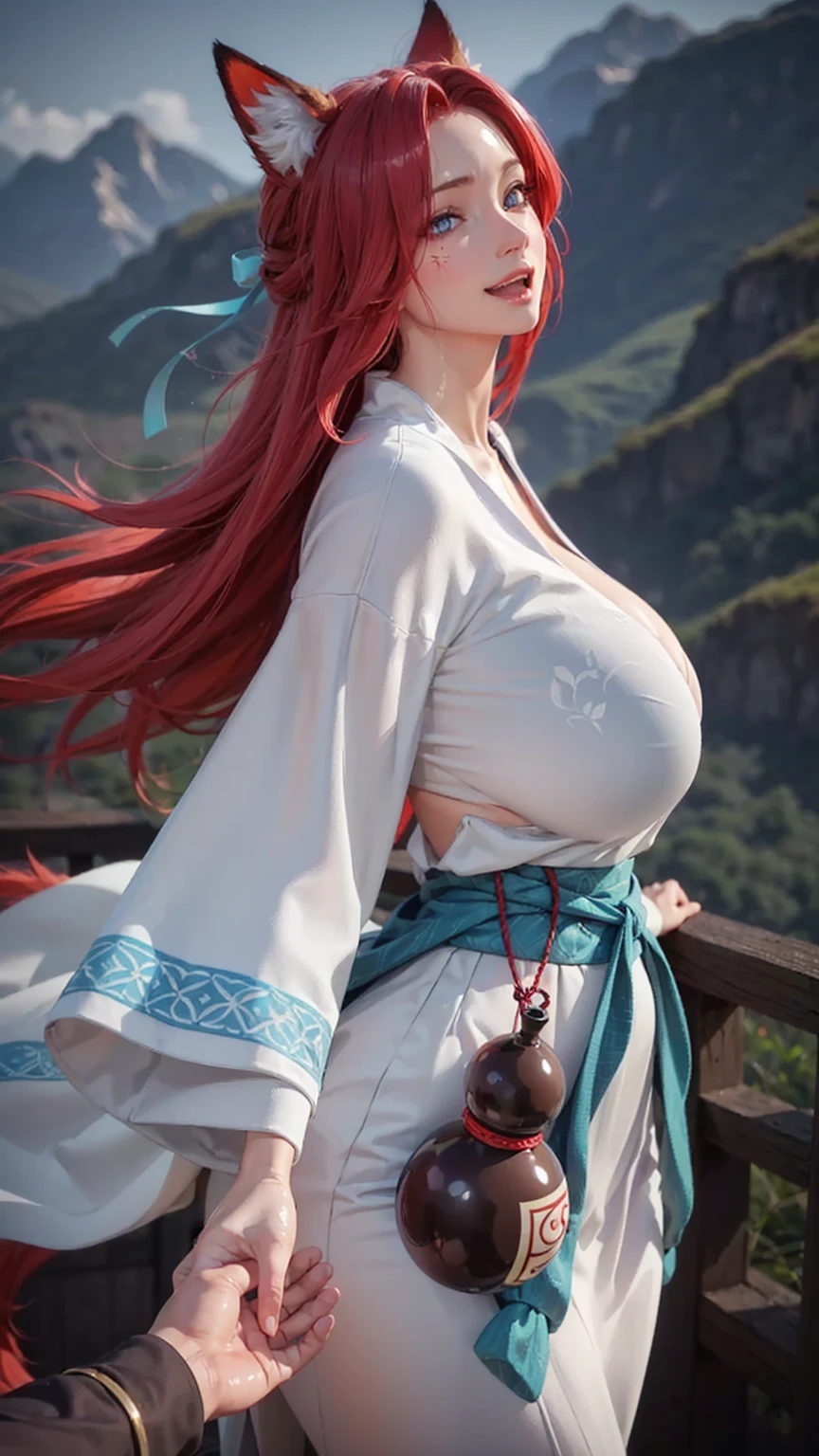 Best quality, masterpiece, extremely detailed, detailed background, detailed eyes, Anime, 1 girl, beautiful eyes, young girl, girl with long hair, expressive face, kimono, Retro, Landscape of Mount Fuji, on open air, sunset, beautiful sky, picnic on the lake, landscape, landscape, horizon, the mountain sits near the mountain, Wind, flower petal, Vesna, looking, Atmospheric lighting, reflection, naturalistic, detail, realism. relaxation, Beauty, just concentrate, Close-up, from the outside, depth of field, hips