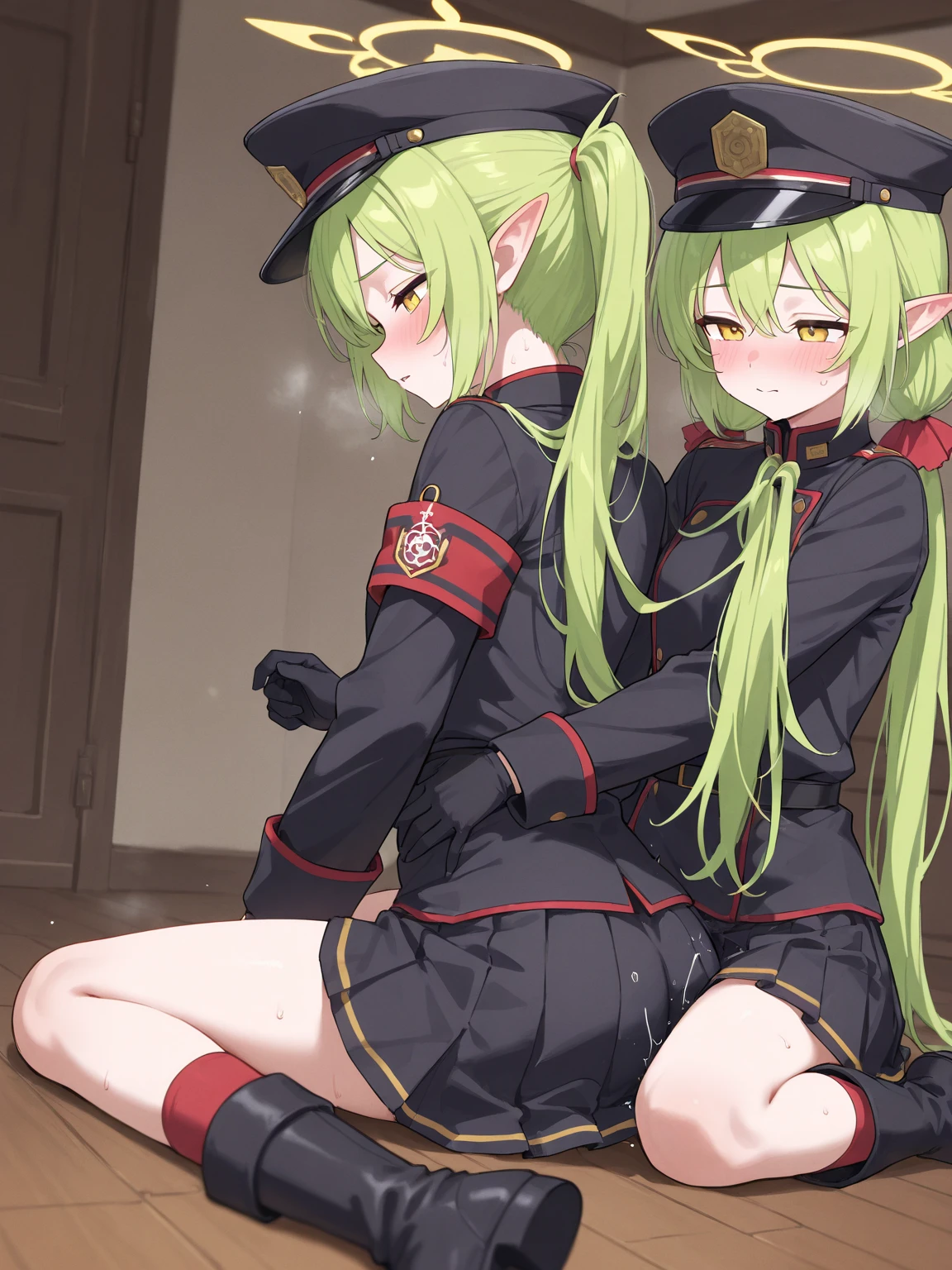 amber5star, fully naked, colleidef, fully naked, smile, (2girls), sitting on a couch, in the living room, kissing eachother, with passion, hugging eachother, legs warped arround them, beautiful anime artwork, ultrasharp, masterpiece, high res, 8k