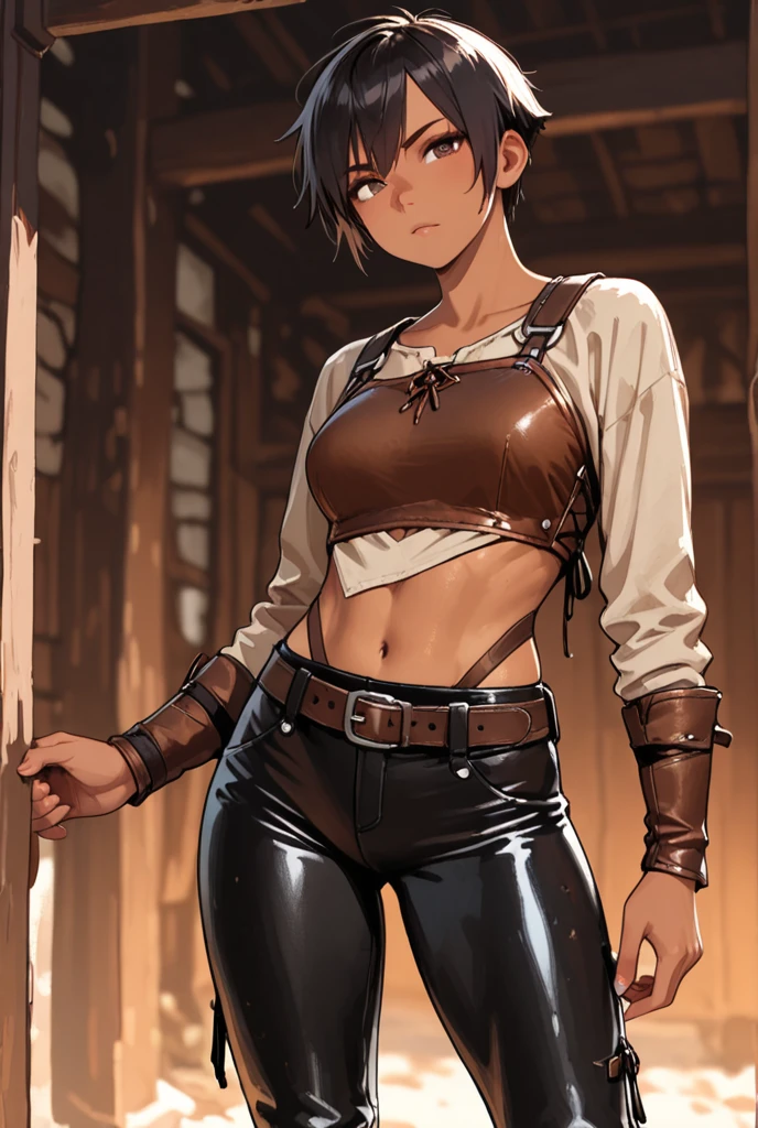 8k, ray tracing, vibrant colors, (1girl), (solo:1.4), (Azula:1.4), red clothes, black hair, short hair, topknot, (bitgag:1.9), full body, (brown orange eyes:1.4), slender body, masterpiece, sharp focus, Best Quality, depth of field, cinematic lighting, very detailed clothes, (used condoms, condom belt, used condom belt, condom hair ornament:1.6), Perfect eyes, perfect hair, Rich in details and textures, masterpiece, Best Quality, beautiful girl, Sun light, chiaroscuro, (perfect hands:0.7, Clean hands:0.7), ((((Professional photography)))), ((Dream)), Whole body