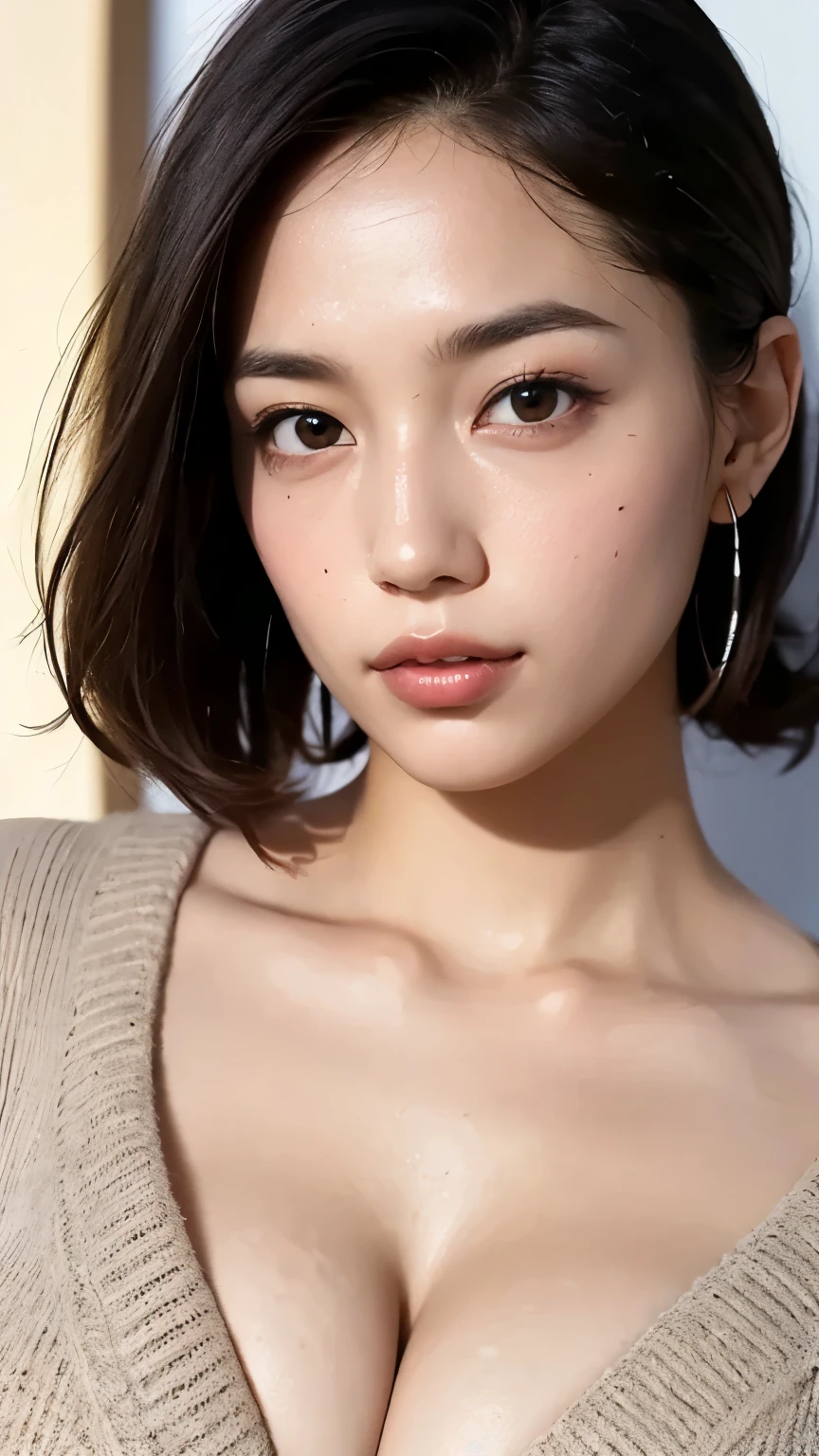 Wear Yong in a gorgeous swimsuit,Extremely realistic,stand up straight,Hold your chest out,The most beautiful woman here,4086kbit,Extreme details,The truth of the skin and the texture of the skin,plenty of sunshine,Yu Shinoda,Upper body close-up