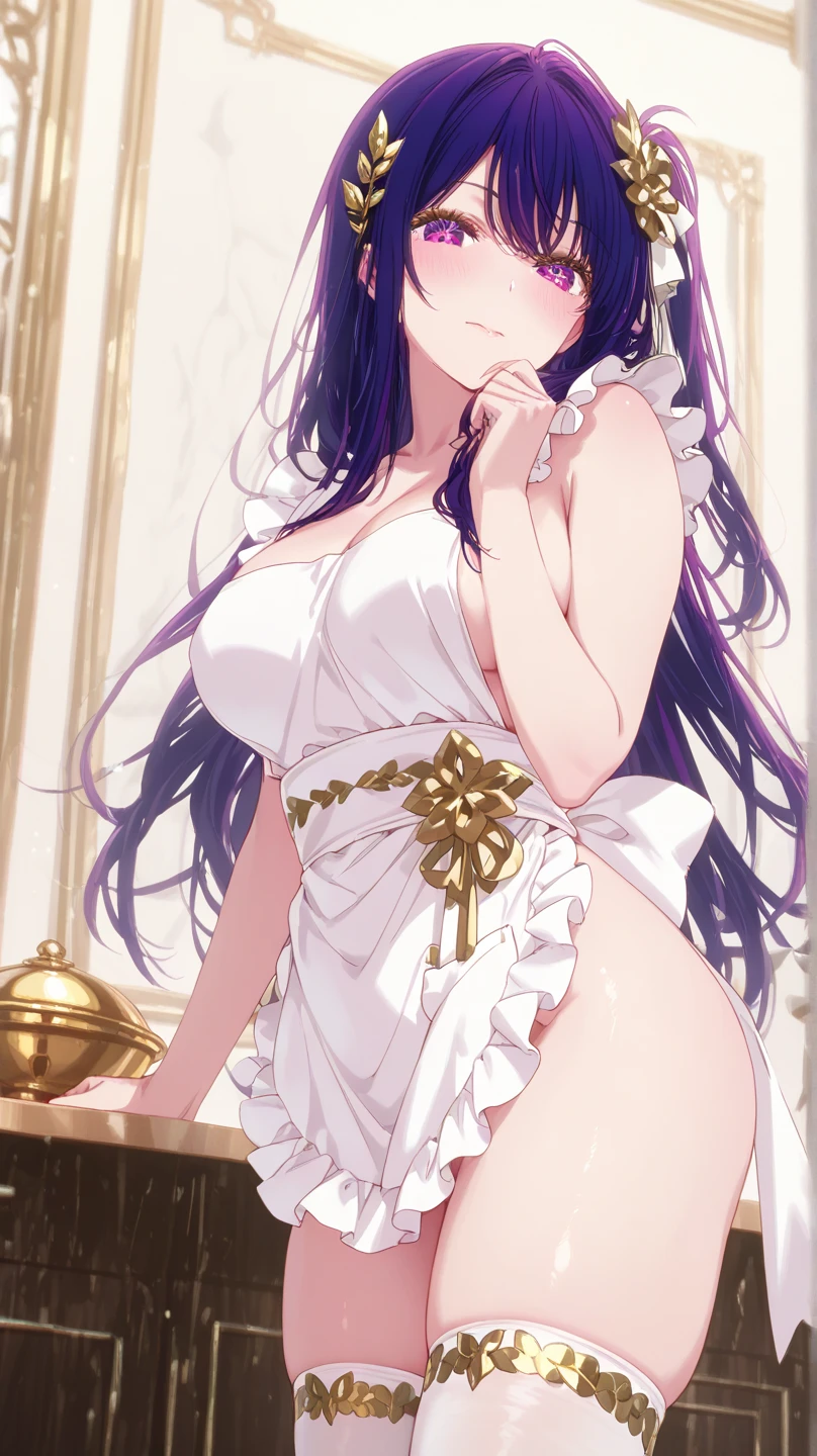 ((Masterpiece)), (((Best quality))), ((Ultra-detailed)), ((illustration)), ((Disheveled hair)), ((frilld)), (1 Girls), (Solo),wedding gown,