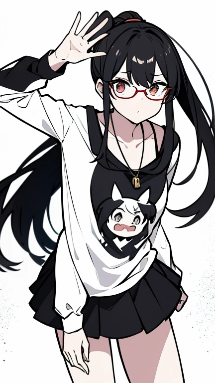 what about girl holding yin yang necklace