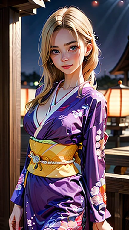 tsunade, large breasts, cleavage, collarbone, , (tsun jacket), (tsun necklace), mature woman, relaxed expression, looking at viewer, standing in edo era japanese house, indoors, daytime, (cowboy shot), (insanely detailed, beautiful detailed face, masterpiece, beautiful detailed eyes, best quality), huge breasts, ((seductive smile)), ultra high res,4K,ultra-detailed, photography, 8K, HDR, highres, (absurdres:1.2), Kodak portra 400, film grain, blurry background, (bokeh:1.2), lens flare, (vibrant_color:1.2),professional photograph, (beautiful_face:1.5),