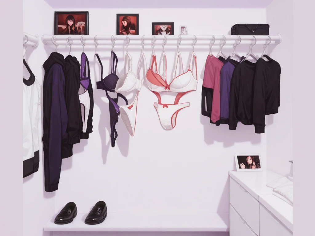 ((二人のIn underwearの女性がセクシーにOffice corridorを歩いているBack view:1.4), Beautiful Anime Women, Beautiful art style, Anime characters, ((Smooth texture, Realistic texture, Anime CG Style)), ((Highest quality)), (Very detailed), (Very detailed CG 統合 8k 壁紙), Very detailed, High-resolution RAW color photos, Professional photography, Brown Hair, Stylish hairstyle, Slender body, (Stunningly beautiful woman), (Office corridor, Many business people walking down the corridor, There is a window in the hallway:1.3), ((High heels:1.3), (Sexy and cute magenta underwear:1.3), (Stylish shiny magenta satin panties, Side-tie panties, Panties with lace trim:1.3), (Thin panties:1.3), (Magenta Micro Lace Satin Bra, Magenta Blau with lace trim, Thin bra:1.3), (lace garter belt, Garter Strings, Black knee socks:1.3):1.3), naked, In underwear, In underwearのオフィスレディ, Exact number of arms, Exact number of legs, Perfect Anatomy, (Embarrassed expression, Surprised expression), Angle from the rear, Exact finger count、Exact number of legs、(Exact number of arms:1.0, Exact number of hands:1.0), (Perfect hands, Perfect Anatomy), (Back view:1.4)