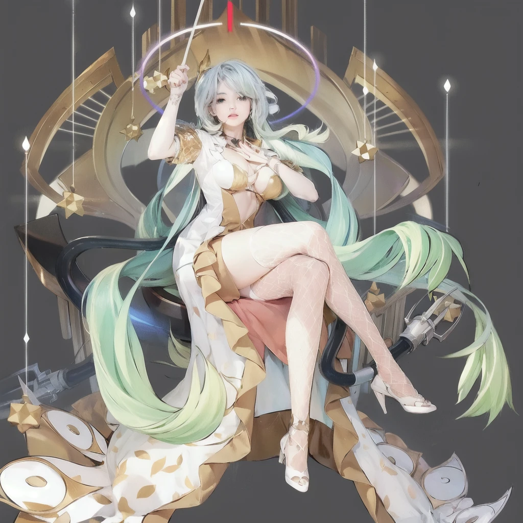 Anime - Chinese goddess standing in golden unreal space in sexy hanfu and armor, seductive anime girl, sexy ancient goddess, full body details, (big breasts 1.4), (long legs 1.1), [ 4 k digital art ]!, smooth anime CG art, female action anime girl, shiny white skin, adult version, sfw version, full body pose, perfect body, 18 forbidden