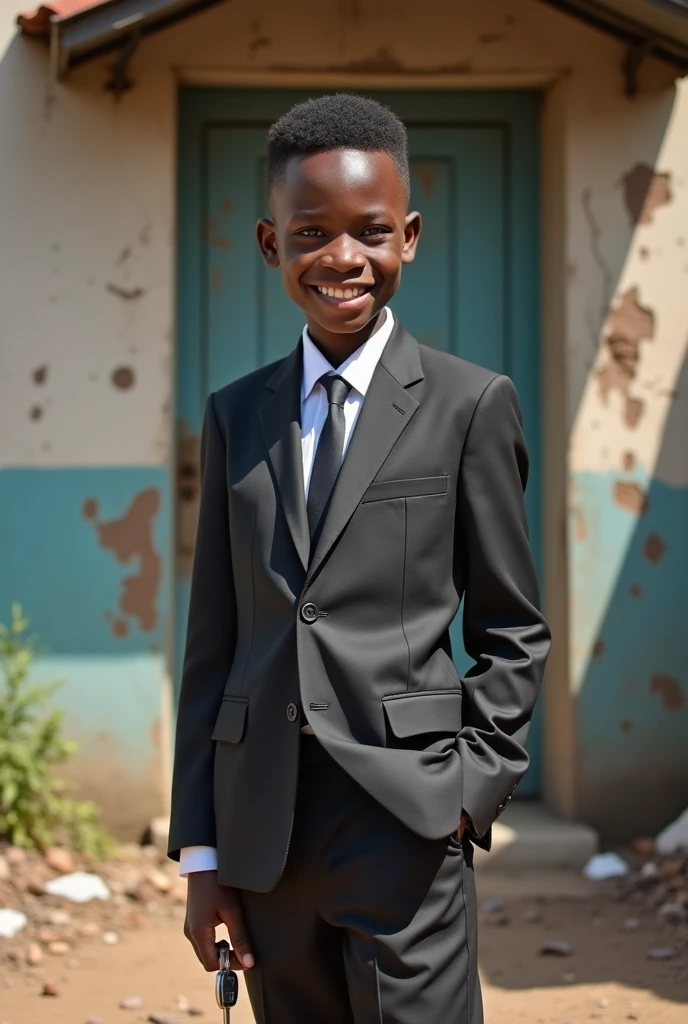 Somali boy that wear siut