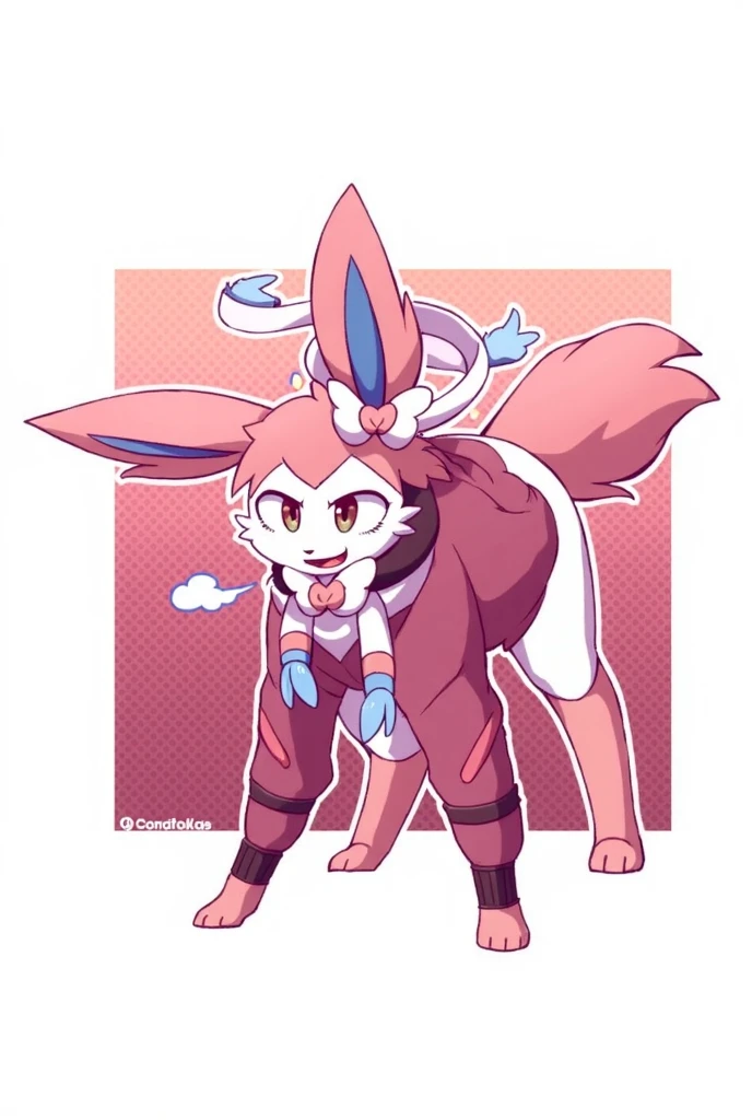 full-length_portrait, Furry shota, rabbit, long rabbit ears, pink hair, long spiky ponytail, spiky hair, detailed body fur, Pink eyes, ((red fundoshi, goggles)), looking at you, white body fur, detailed face, big eyebrows, detailed eyes, detailed body, sakura forest, clear sky, detailed hands, flat body, glistering body, shiny body, skinny, spectacular effects, sassy face, :3, perfect lighting, perfect shadows, perfect eyes, perfect hair, perfect face, gorgeous body, full body, feets with three toes, 3 toes, action: karate fight, fighter,