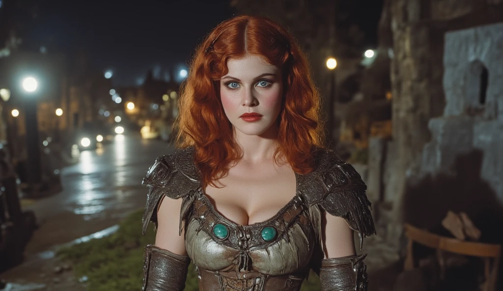 full length photo of scarlett as an amazon warrior, highly detailed, 4 k, hdr, smooth, sharp focus, high resolution, award - winning photo , <lora:scarlettJohanssonLora_v10:1>