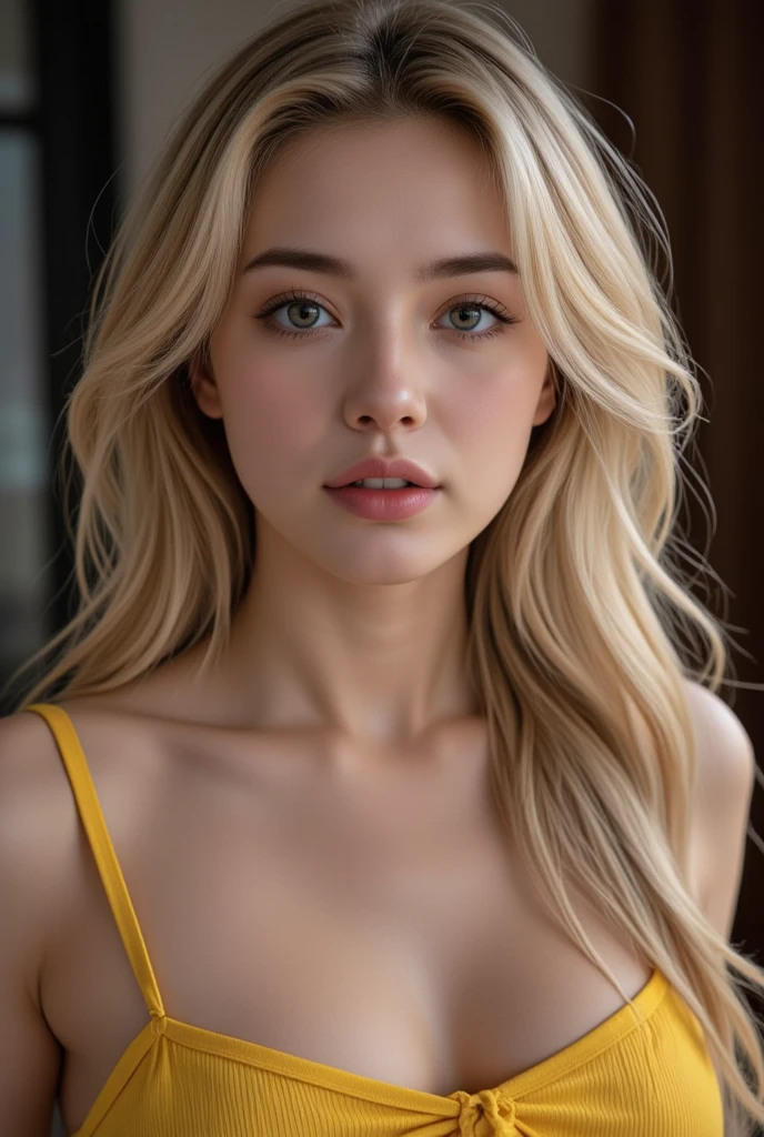 Strong light, Strong contrast, In an open-roofed cave、Sunlight shines through green moss and ferns。, And open( Ocean View:1.1) end, Cel-shaded rendering, 4K, 360 degrees, Equirectangular projection, what, One Girl, 30-year-old woman、Beautiful woman、Long Blonde Hair、White Latex Leotard、White long boots、White arm covers、masterpiece, 最high quality, high quality, High resolution, (((Face close-up)))、、Cleavage