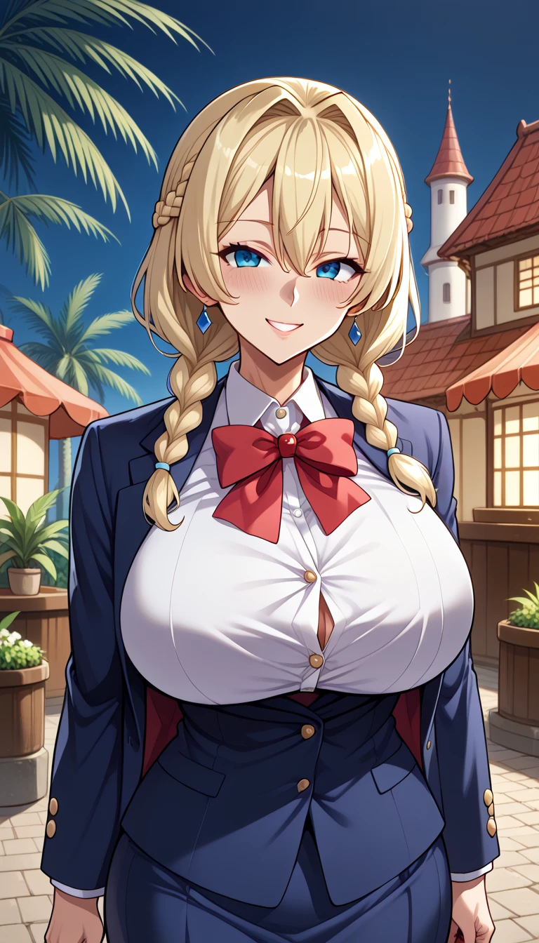Masterpiece(woman,Huge ,Huge breasts:1.5, とても唇が赤いHuge breastsを強調,Big Ass,Narrow waist,Long legs,Greenish blue eyes )
8K飛び散る汗:1.4
8K(((Naughty expression)))
8K(((Stick out your tongue a little)))
8K(((Gal))) 8K(((Staring at me)))
8((K(((Anime Style,A floppy smile,What we are looking for,Face mischievous face,The facial expression is accurate:1.5))))) 8K(((Anime Style,The facial expression is accurate)))
8K((Wearing a black kimono:1.5))黒い着物
8K(hairpin :1.3 ),
8K(Angle from below:1.7)