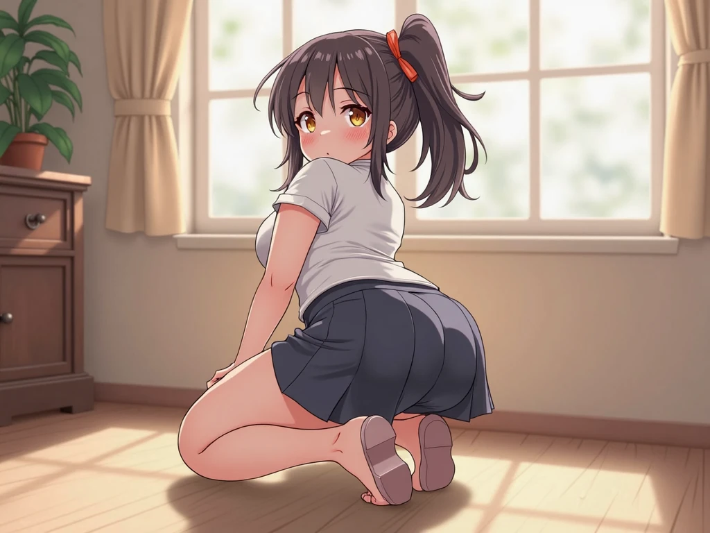 from front,focus on panties,fine underwear,no panty,
,BREAK,nsfw,pyssy,おまんこ,
nico yazawa, black hair, (red eyes:1.5), twintails, hair bow, bow, red bow,
,BREAK,
gyaru, shirt, plaid, bow, blush, white shirt, hair ornament, nail polish, plaid skirt, bowtie, pleated skirt, clevage
,BREAK,
, open mouth, look down at viewer, {{{shaded face}}}, masterpiece,absurderes, beautiful detailed face
,BREAK,(((cum in pussy,cum in anal)))
,Squat,looking down at viewer,Squatting,
((masutepiece,hight resolution)), masutepiece, Best Quality, , absurderes, Perfect Skin, Detailed skin texture, ultra-detailliert, 8K, Intricate details, beautifull detailed face,hight resolution, 1girl ,from front.
indoors,locker room